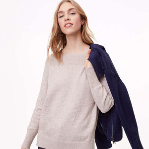 NWT LOFT Oatmeal Sweater, XL